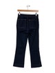 Khaite Mid-Rise Straight Leg Jeans