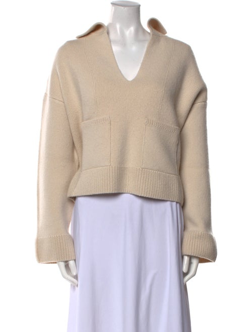 Khaite Cashmere V-Neck Sweater