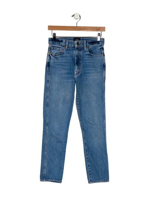 Khaite Mid-Rise Skinny Leg Jeans