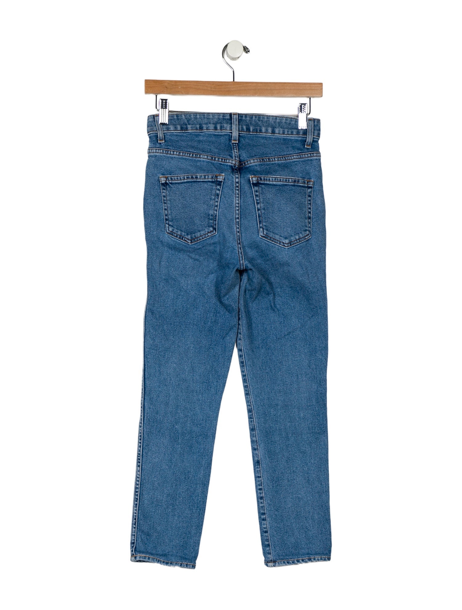 Khaite Mid-Rise Skinny Leg Jeans