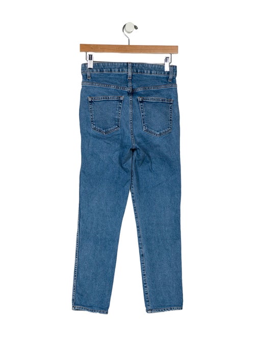 Khaite Mid-Rise Skinny Leg Jeans