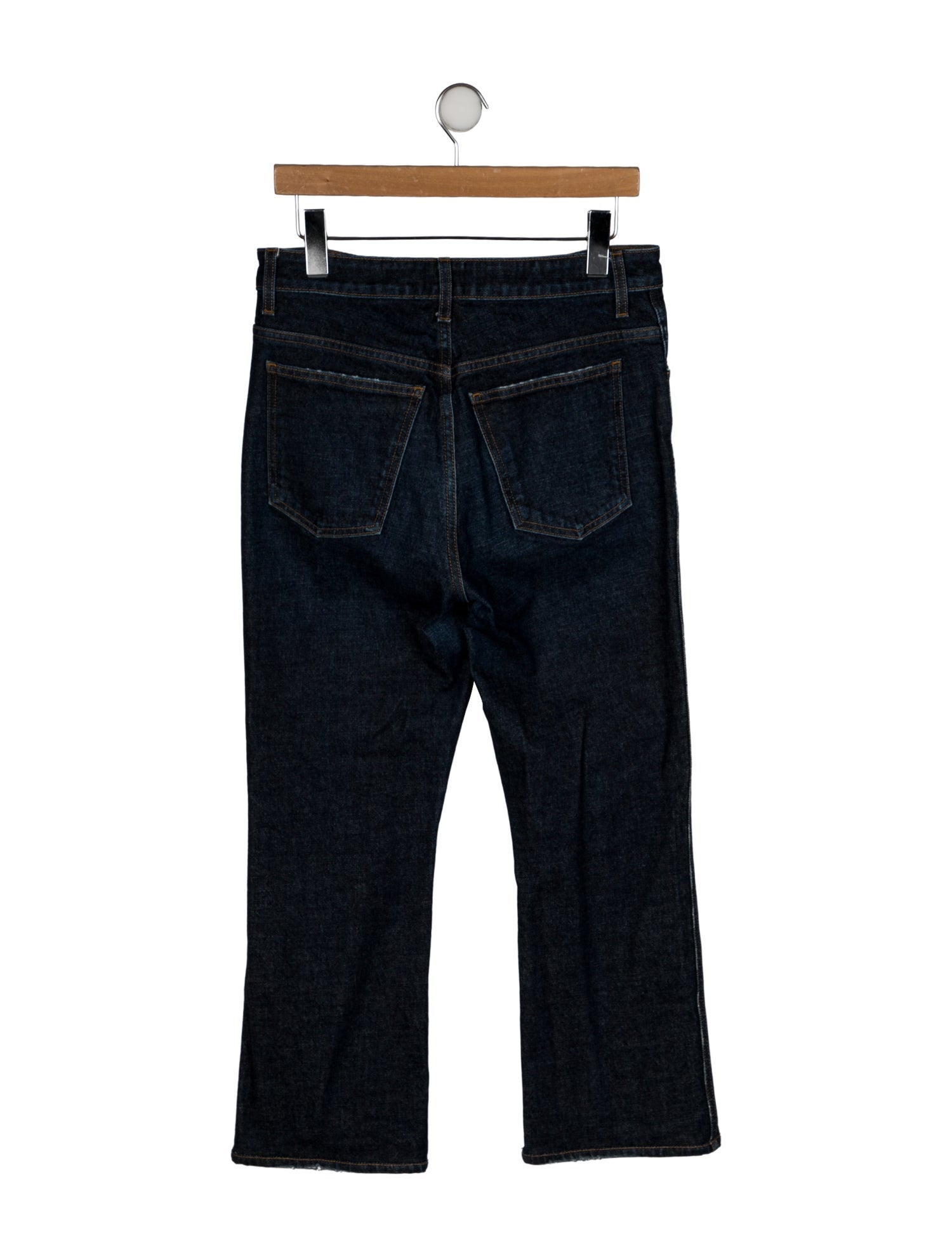 Khaite High-Rise Wide Leg Jeans