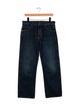 Khaite Mid-Rise Wide Leg Jeans