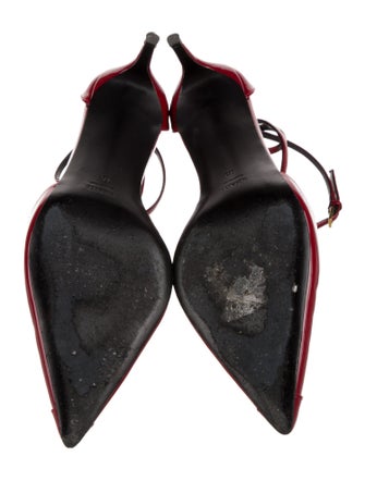 Khaite Suede T-Strap Pumps