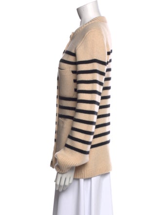Khaite Cashmere Striped Sweater