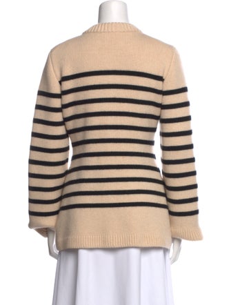Khaite Cashmere Striped Sweater