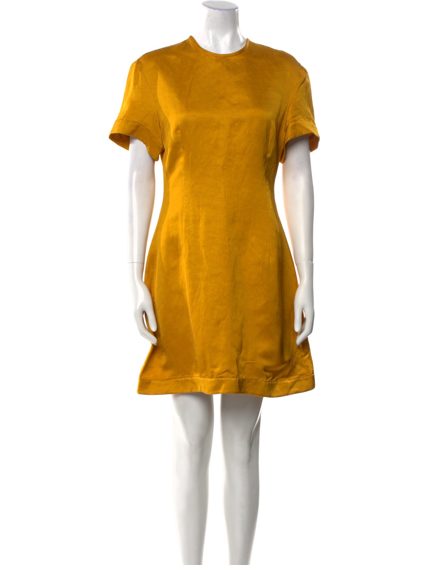 Khaite Linen Mini Dress