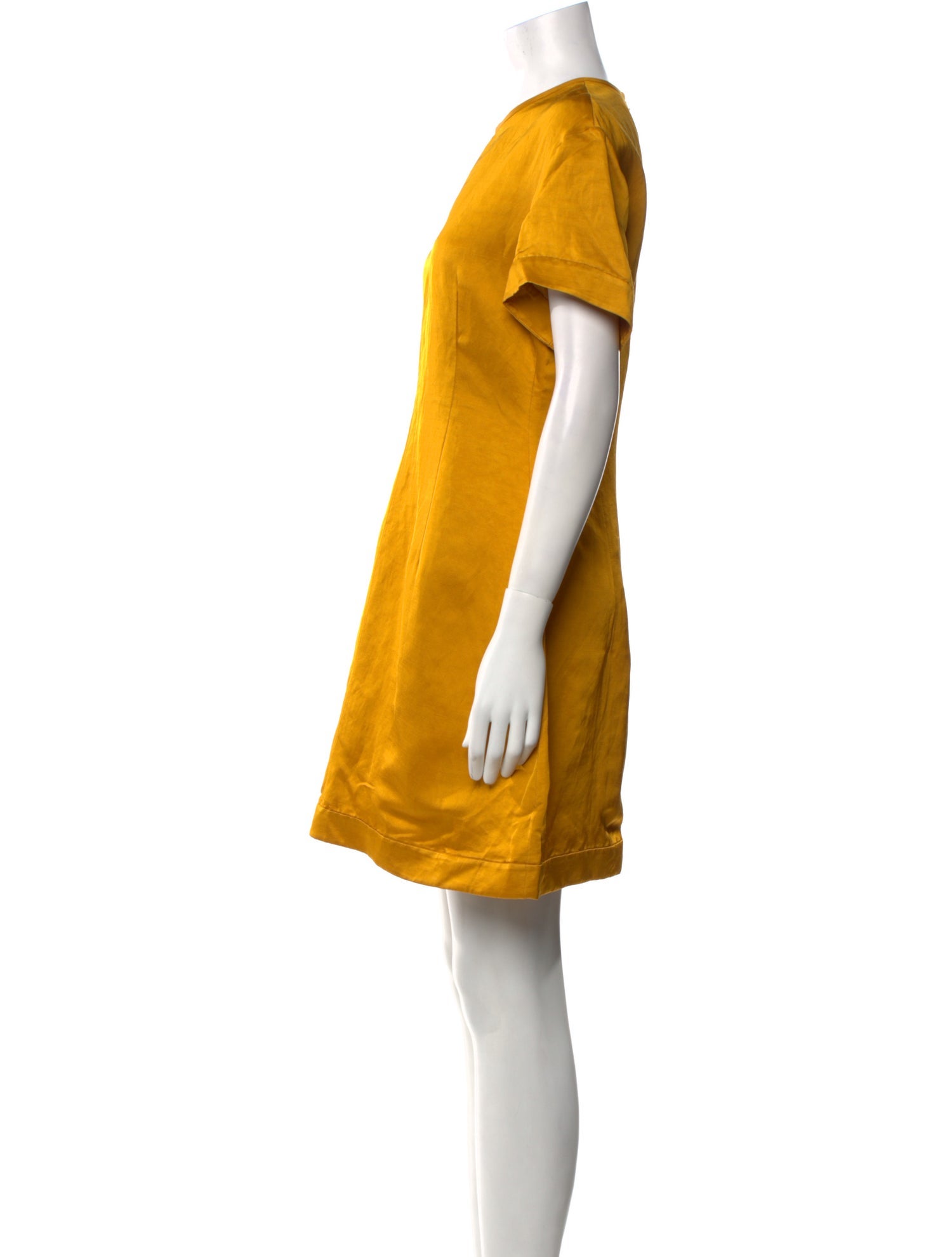 Khaite Linen Mini Dress