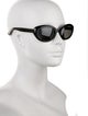 Khaite Cat-Eye Tinted Sunglasses