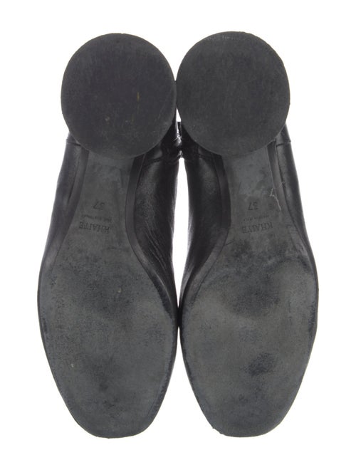 Khaite Leather Sock Boots