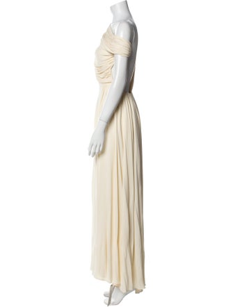 Khaite Cowl Neck Long Dress