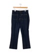 Khaite High-Rise Straight Leg Jeans