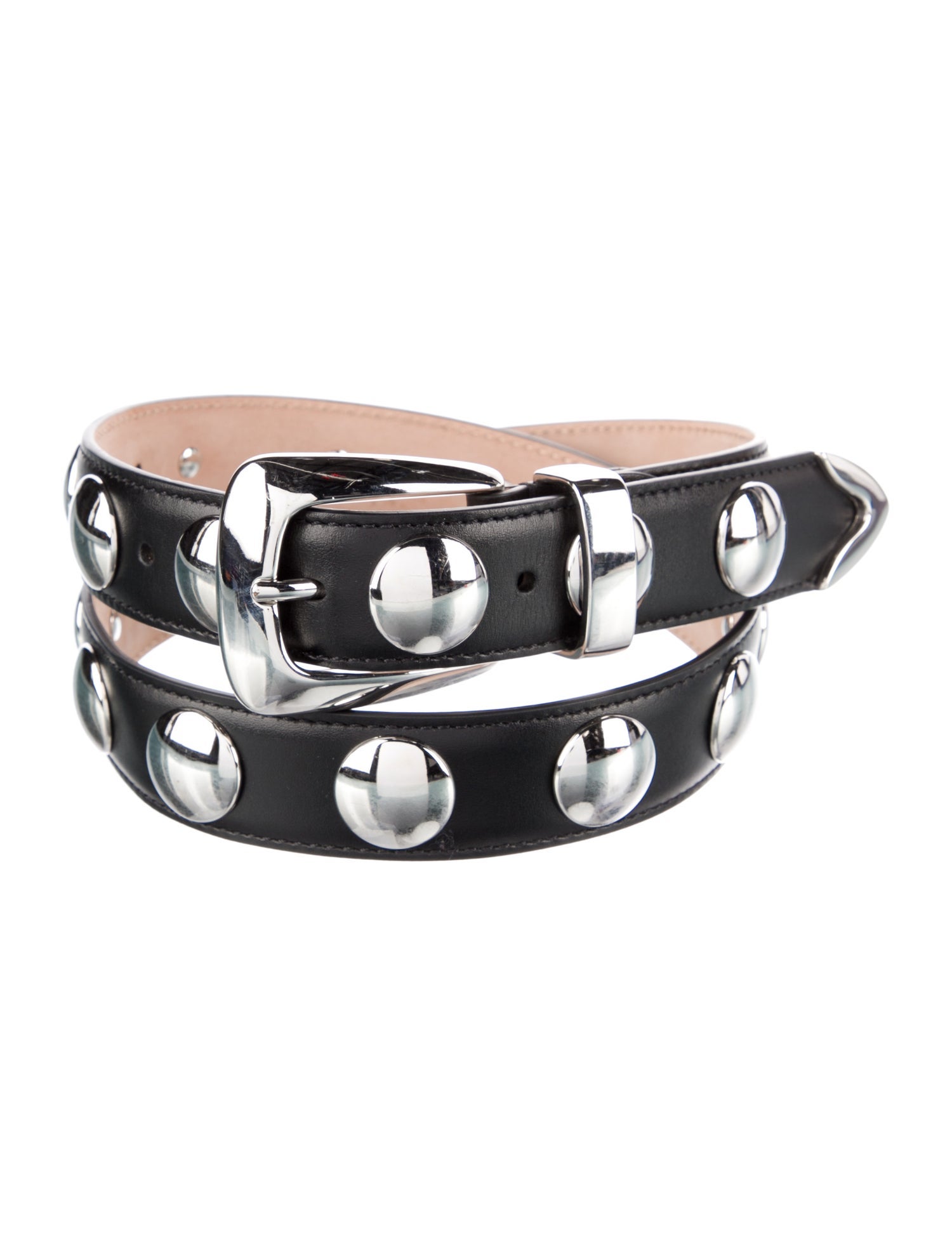 Khaite Skinny Leather Belt