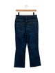 Khaite High-Rise Straight Leg Jeans