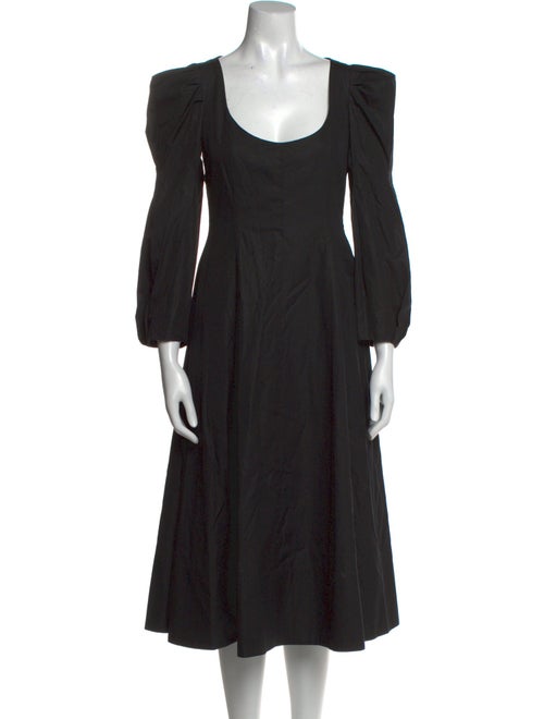 Khaite Scoop Neck Long Dress