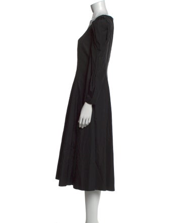 Khaite Scoop Neck Long Dress