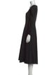 Khaite Scoop Neck Long Dress