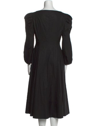 Khaite Scoop Neck Long Dress