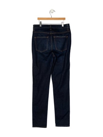 Khaite High-Rise Straight Leg Jeans