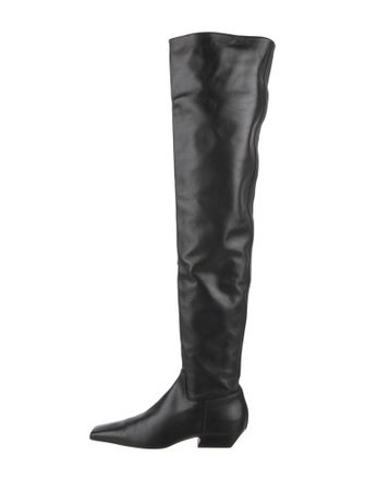 Khaite Leather Boots