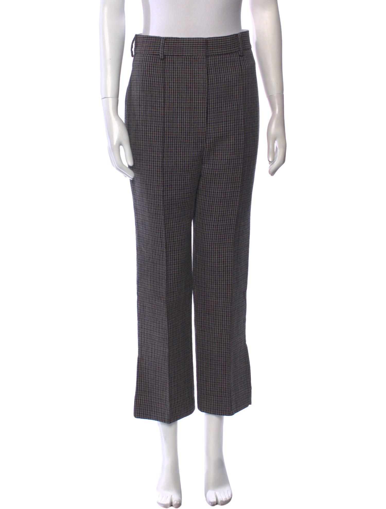 Khaite Wool Straight Leg Pants