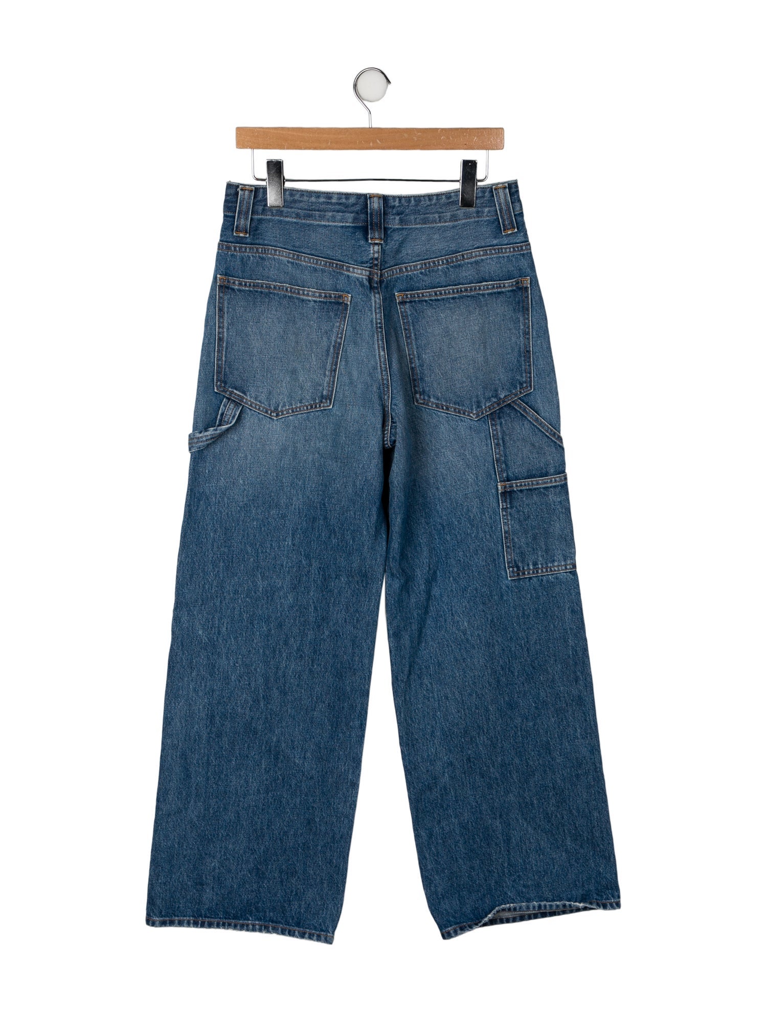 Khaite Sowen Wide Leg Jeans