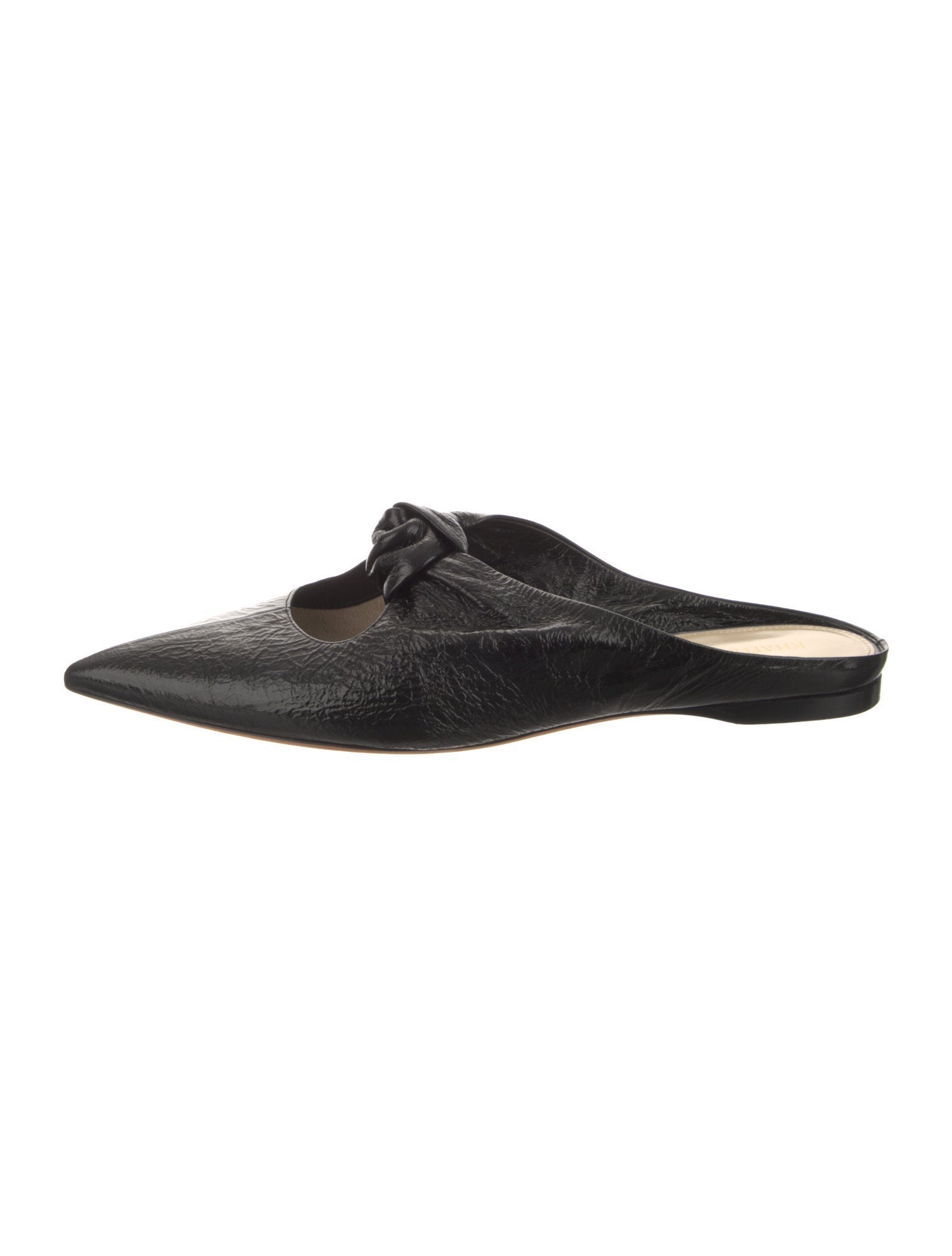 Khaite Leather Mules