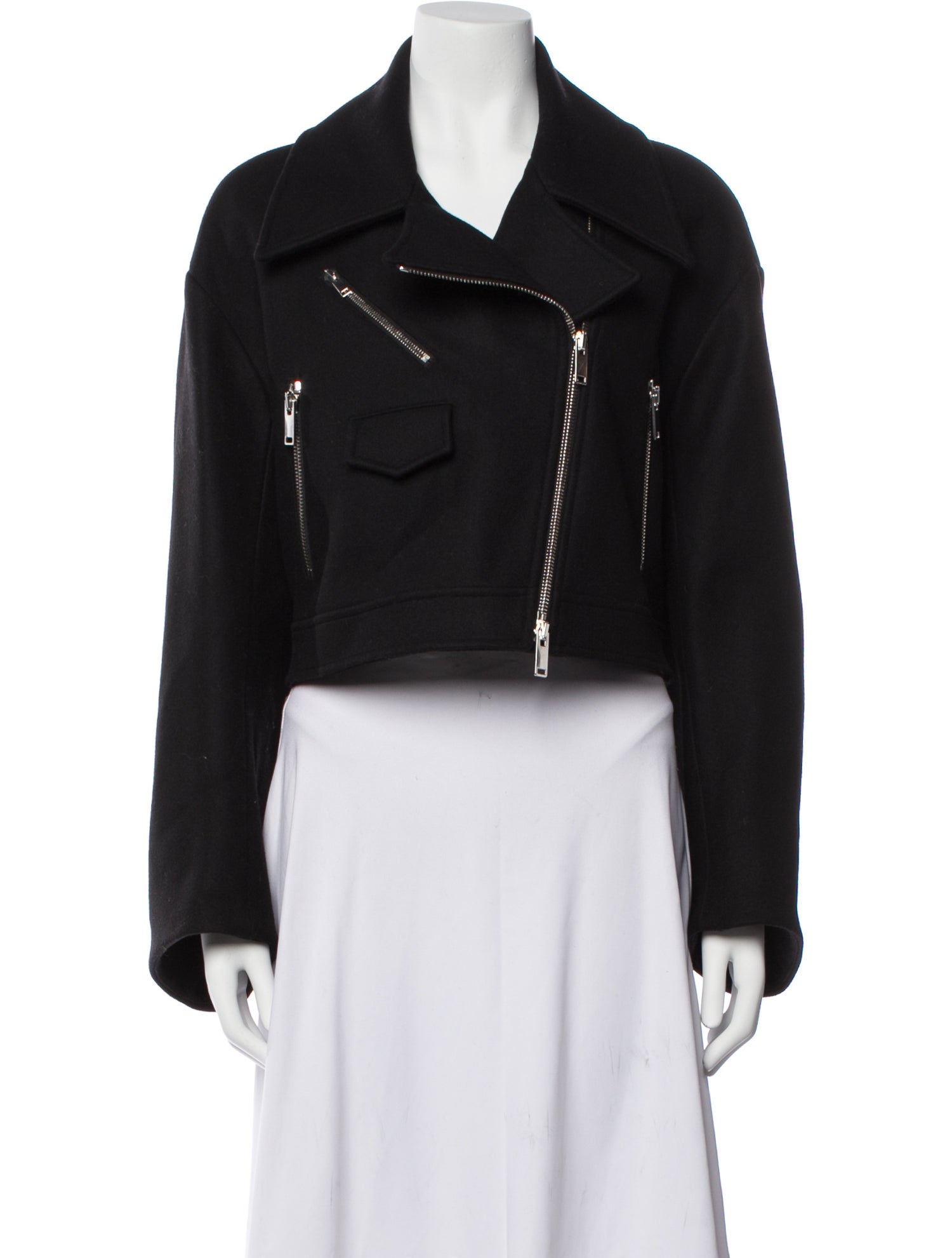 Khaite Virgin Wool Biker Jacket