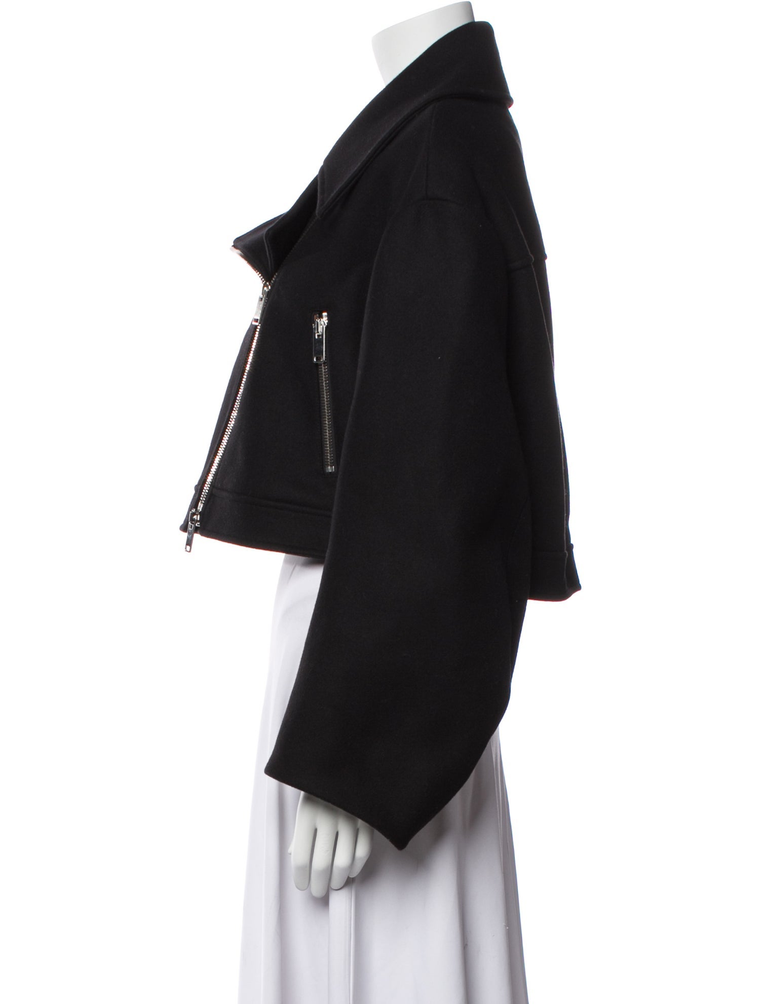 Khaite Virgin Wool Biker Jacket