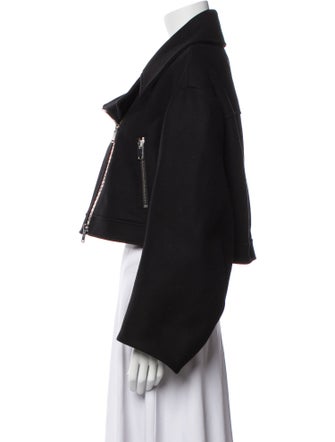 Khaite Virgin Wool Biker Jacket