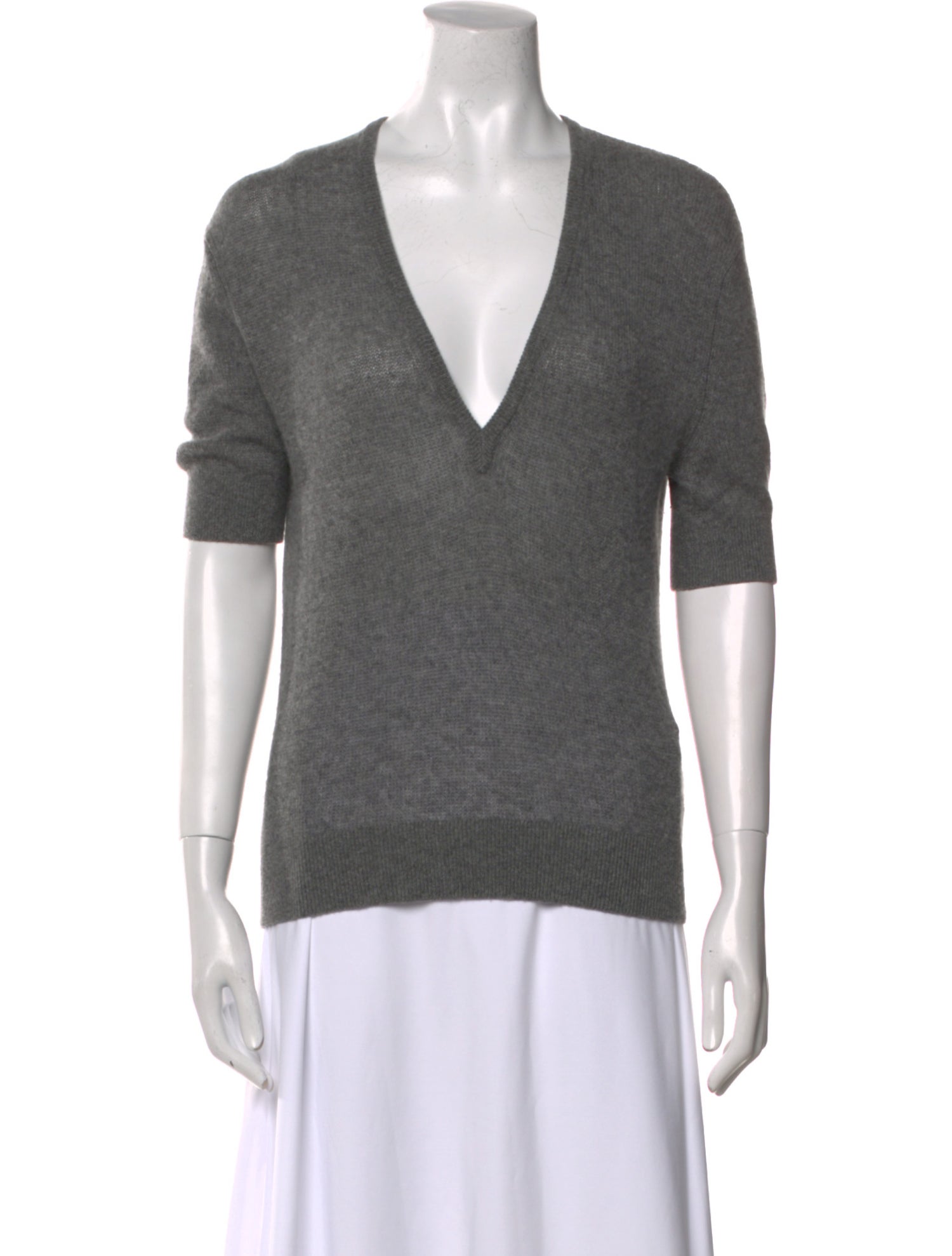 Khaite Cashmere V-Neck Sweater