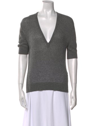 Khaite Cashmere V-Neck Sweater