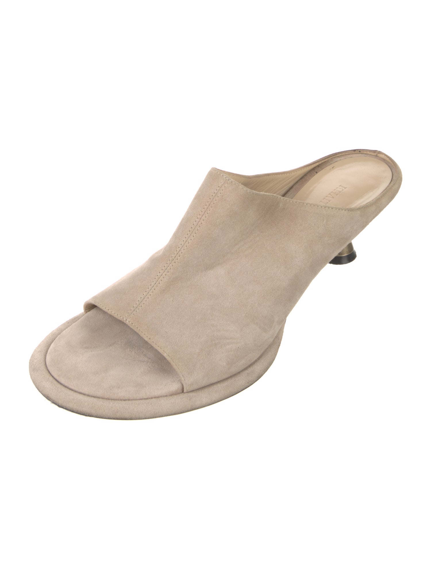 Khaite Suede Slides