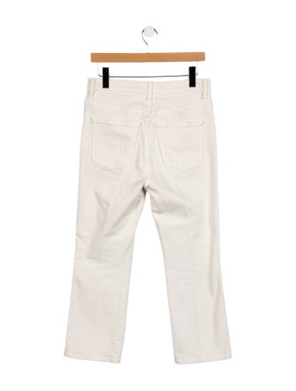 Khaite High-Rise Wide Leg Jeans