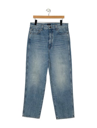 Khaite High-Rise Wide Leg Jeans