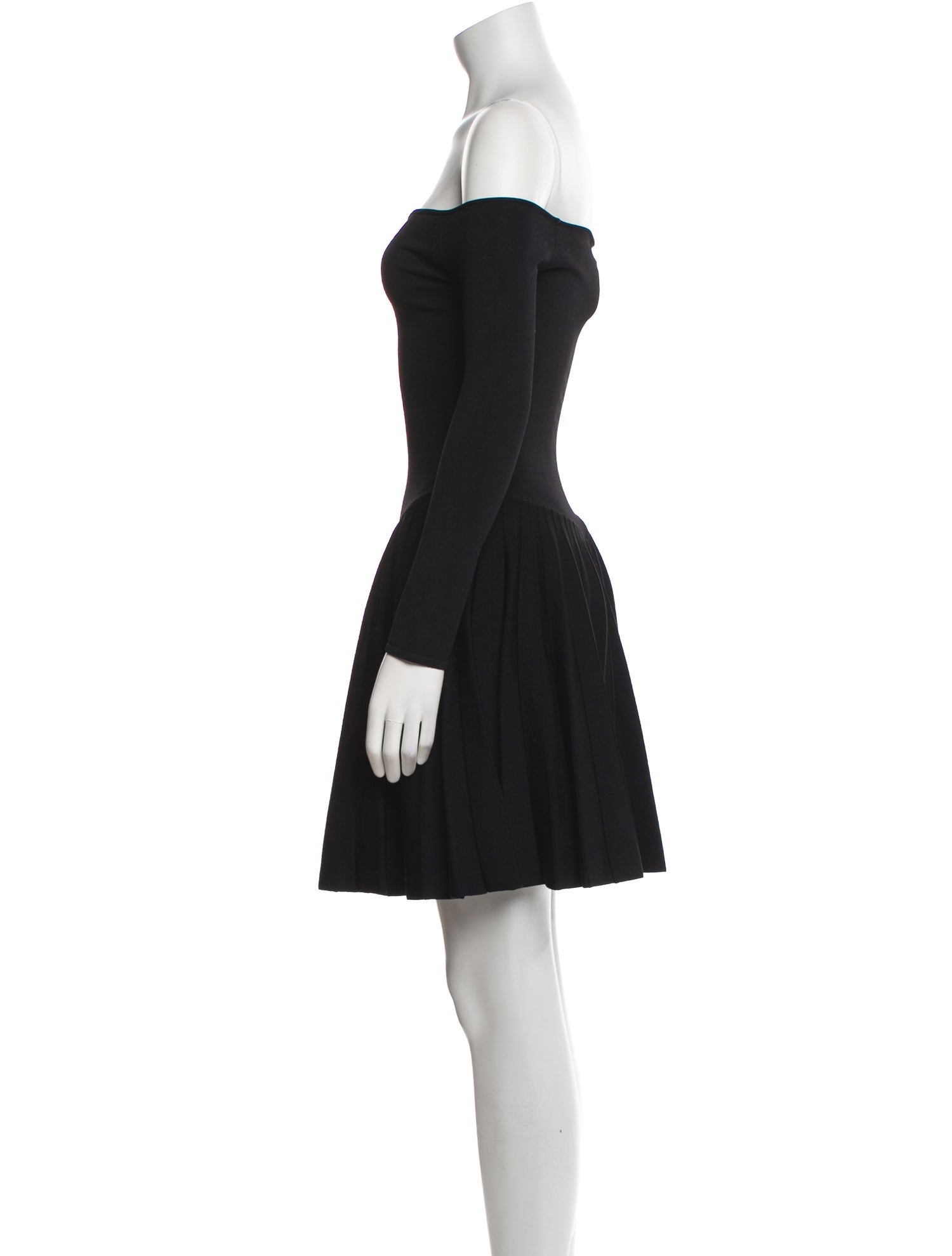 Khaite Off-The-Shoulder Mini Dress w/ Tags