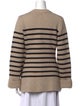 Khaite Cashmere Striped Sweater