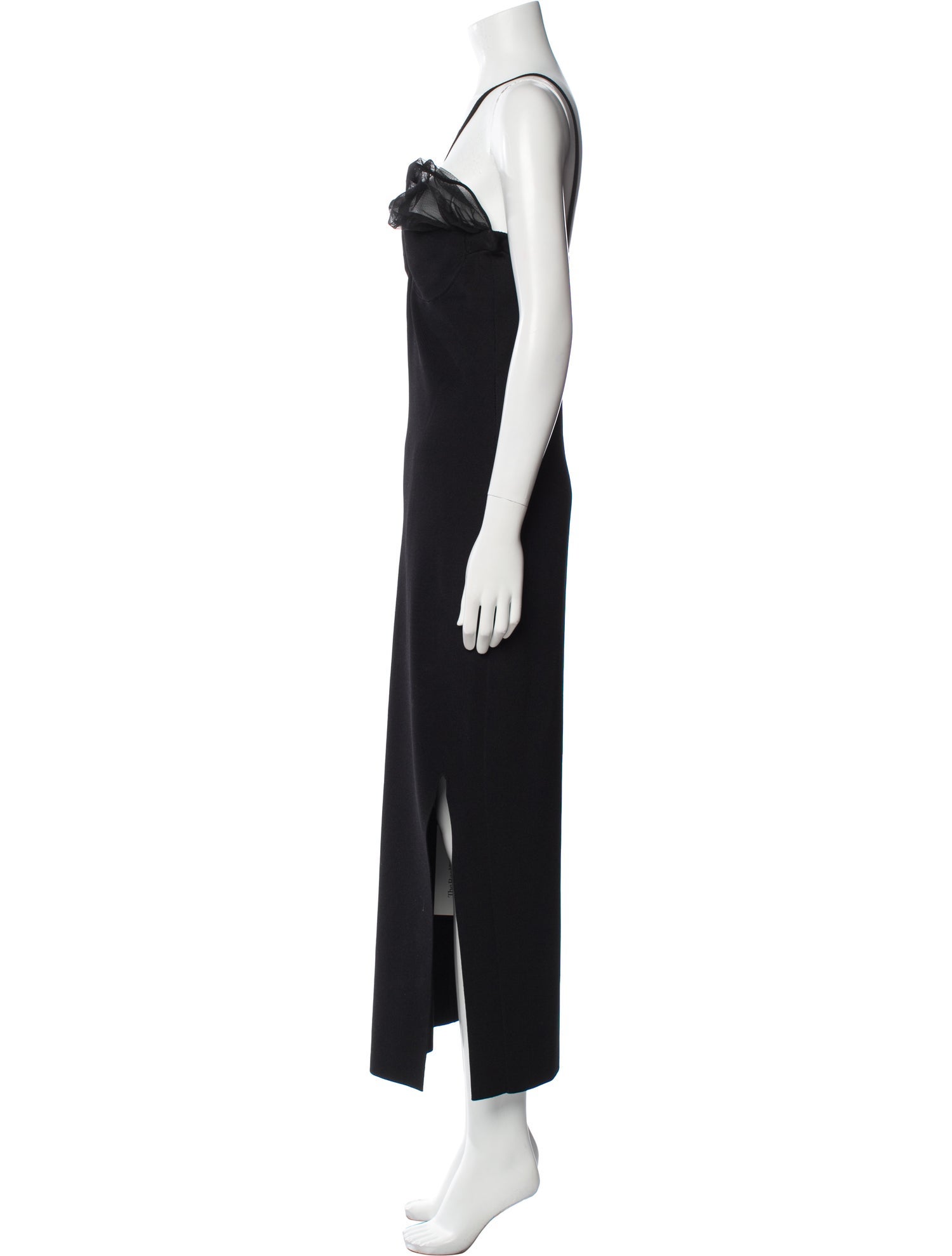 Khaite Halterneck Long Dress