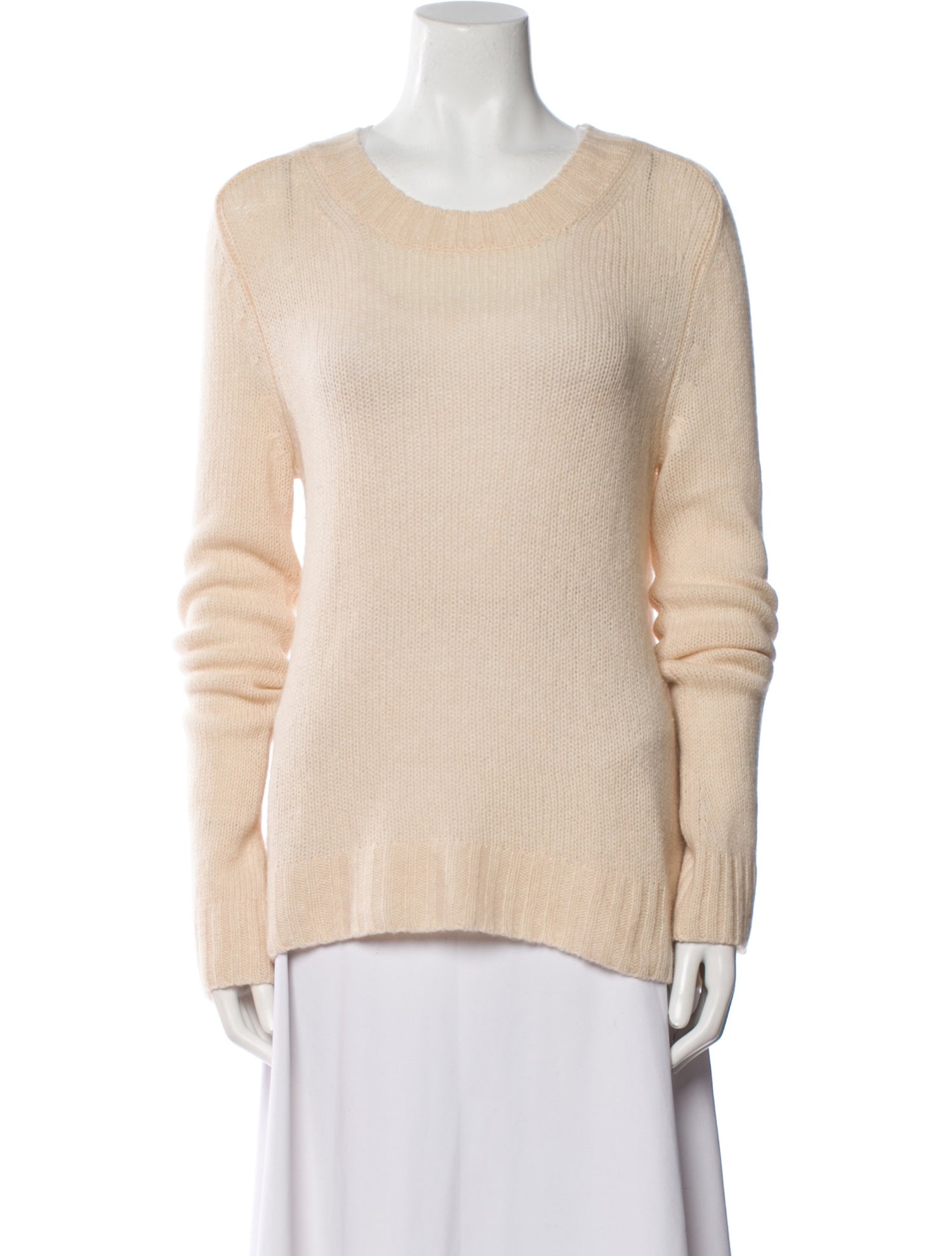 Khaite Cashmere Scoop Neck Sweater