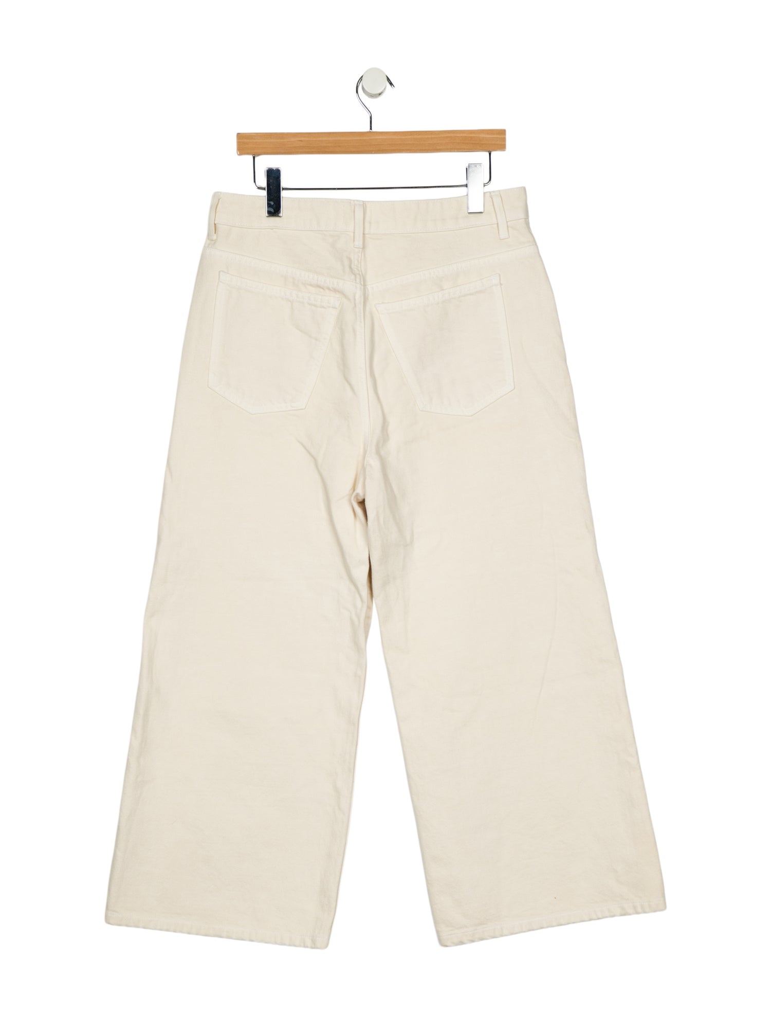 Khaite High-Rise Wide Leg Jeans