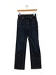 Khaite High-Rise Straight Leg Jeans