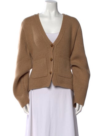 Khaite Cashmere V-Neck Sweater