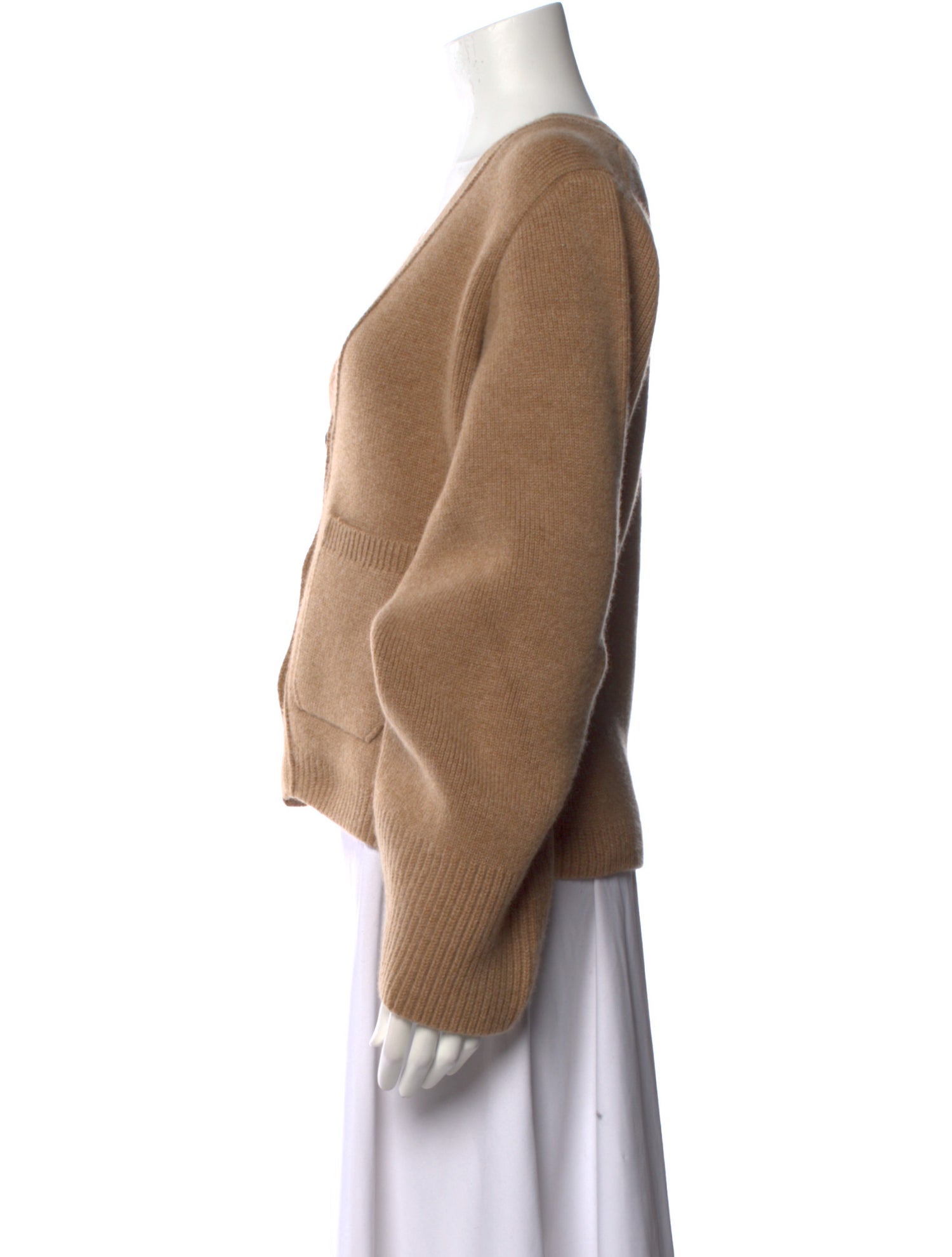 Khaite Cashmere V-Neck Sweater