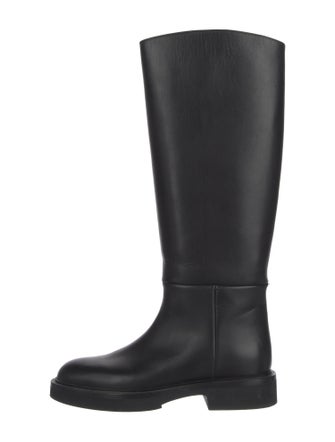 Khaite Leather Riding Boots