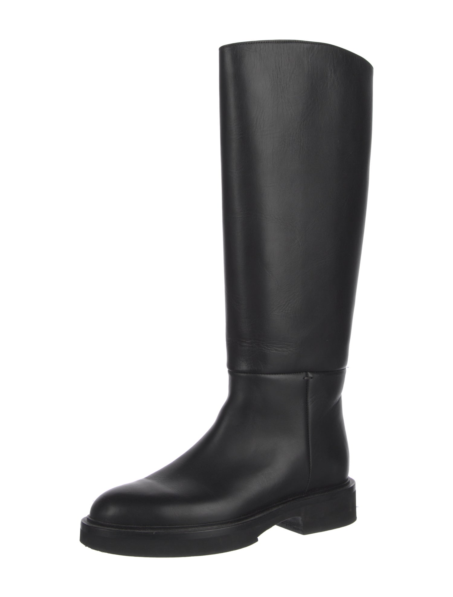 Khaite Leather Riding Boots