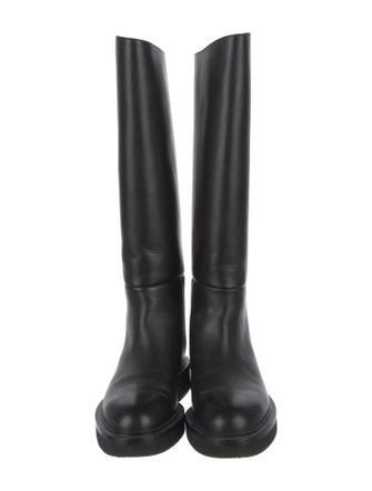 Khaite Leather Riding Boots