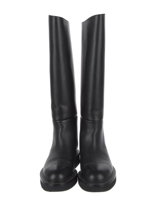 Khaite Leather Riding Boots