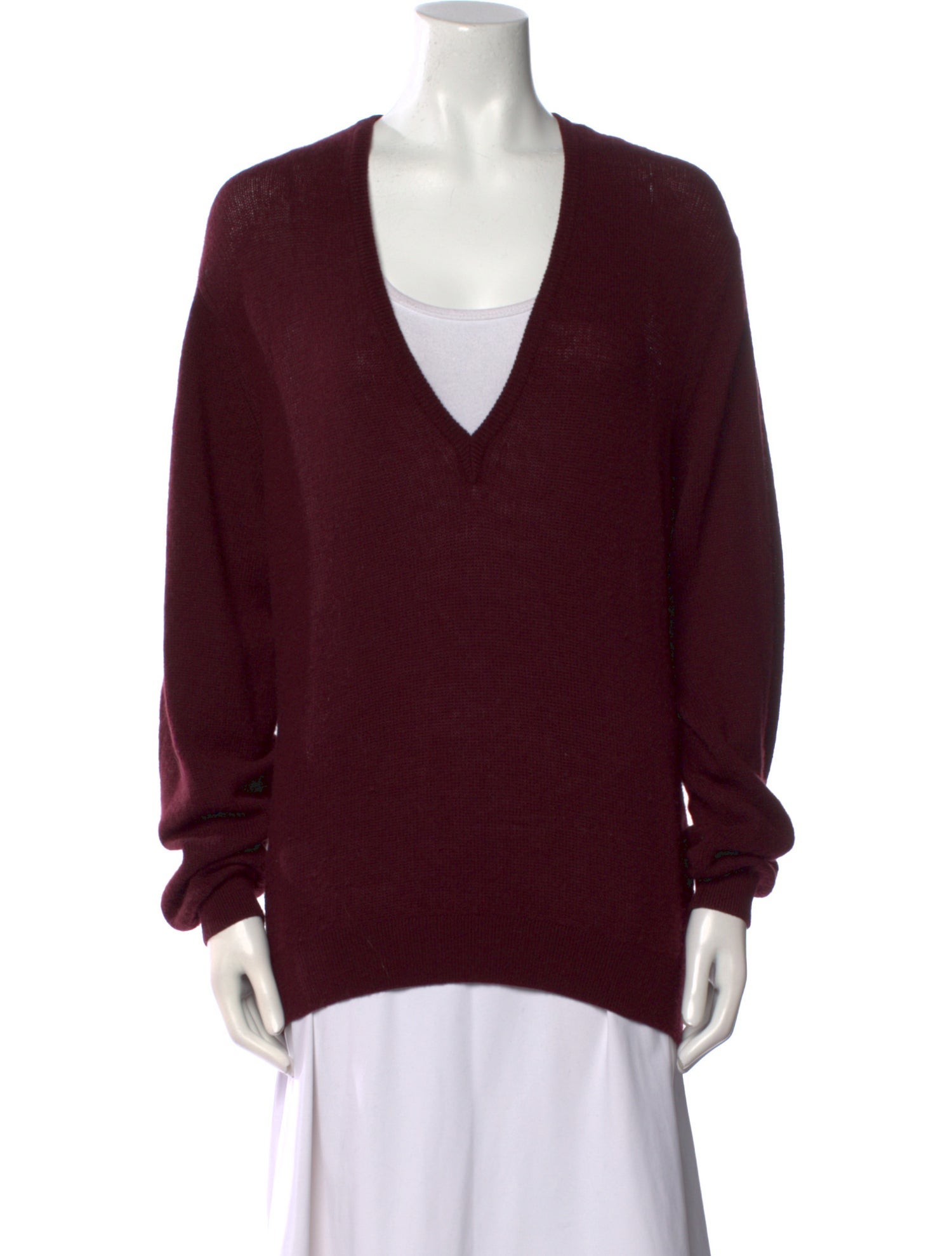 Khaite Cashmere V-Neck Sweater