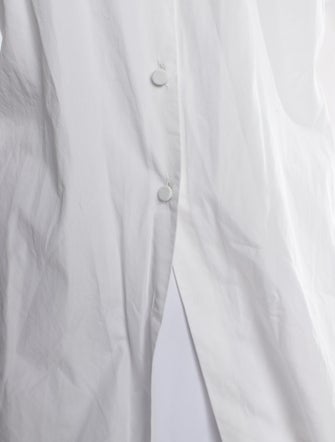 Khaite Long Sleeve Button-Up Top