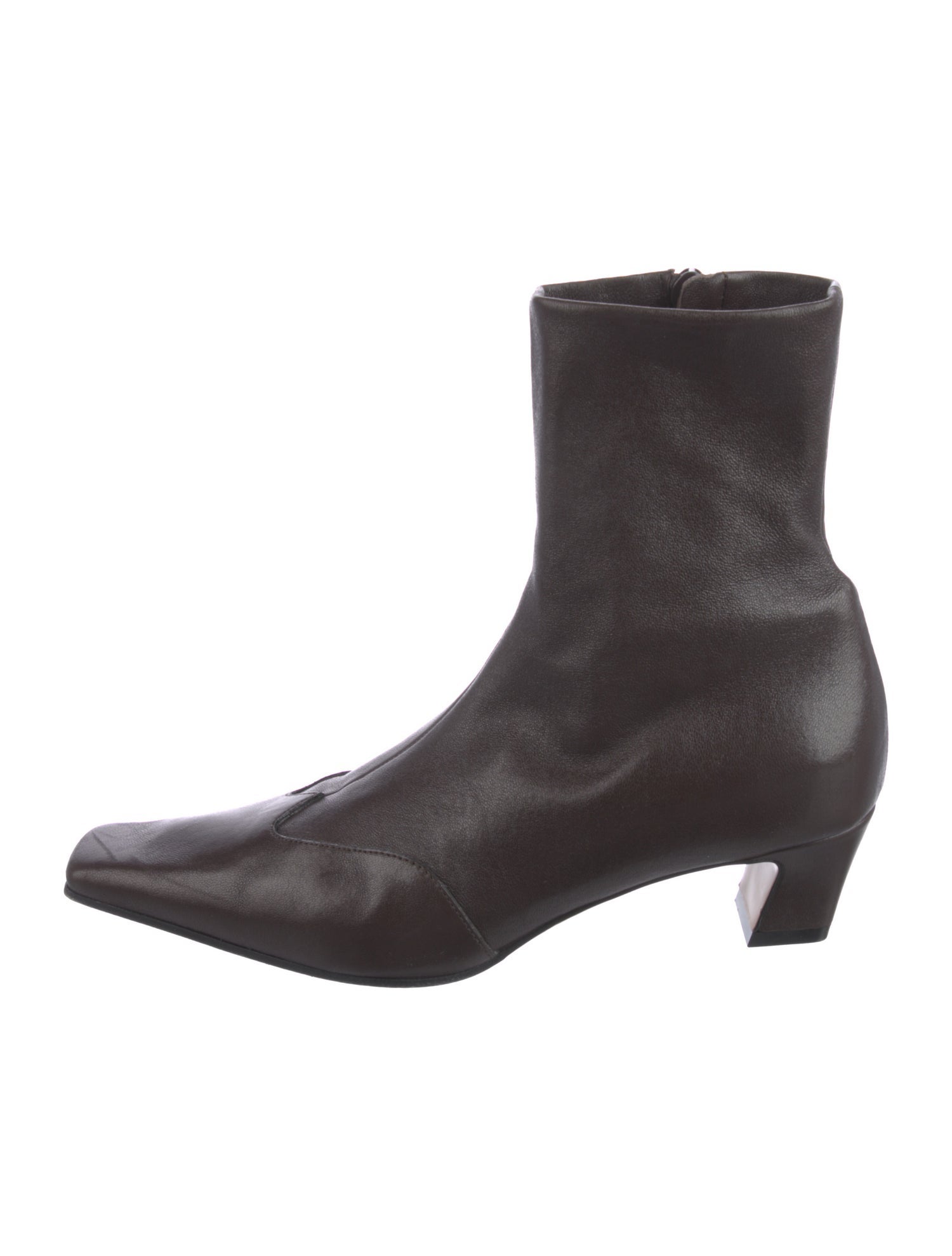 Khaite Leather Boots